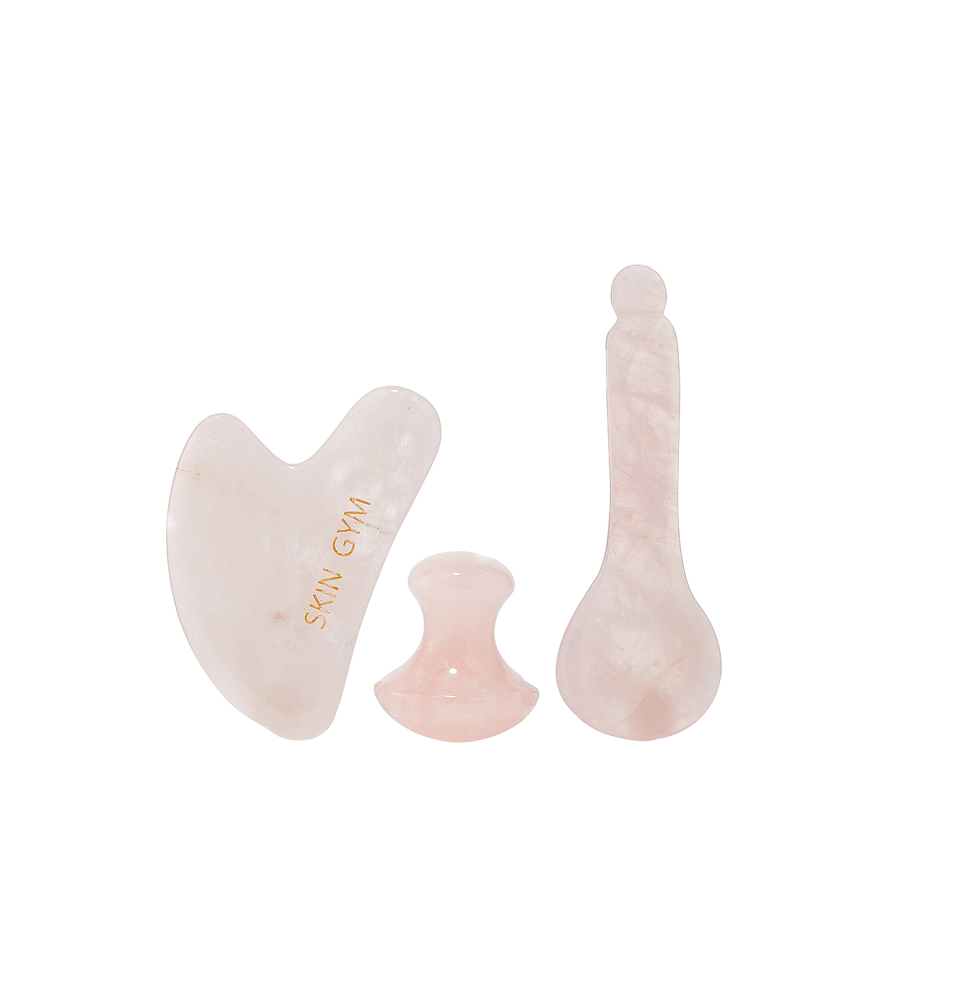 Skin Gym Beauty Skin Gym Rose Quartz 3-Piece Facial Set