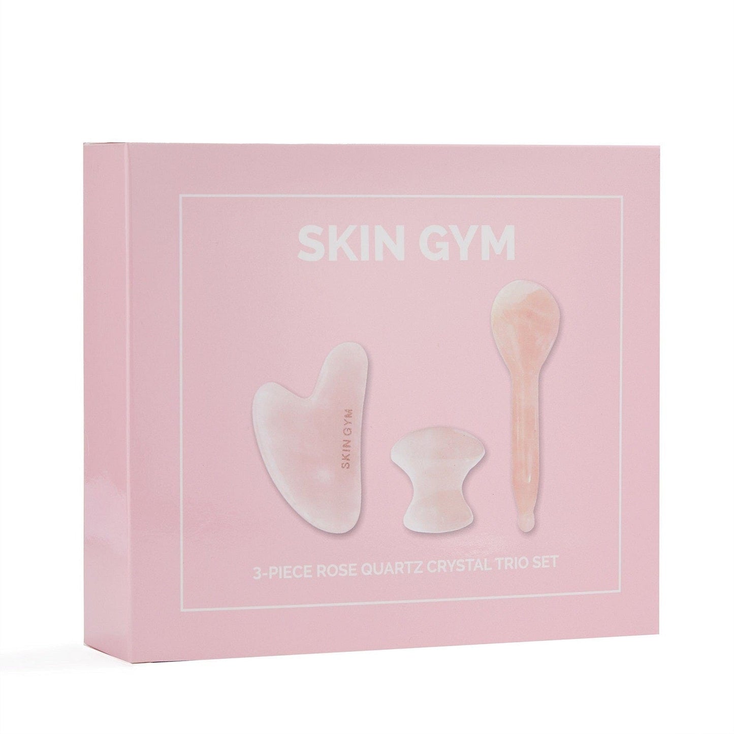 Skin Gym Beauty Skin Gym Rose Quartz 3-Piece Facial Set