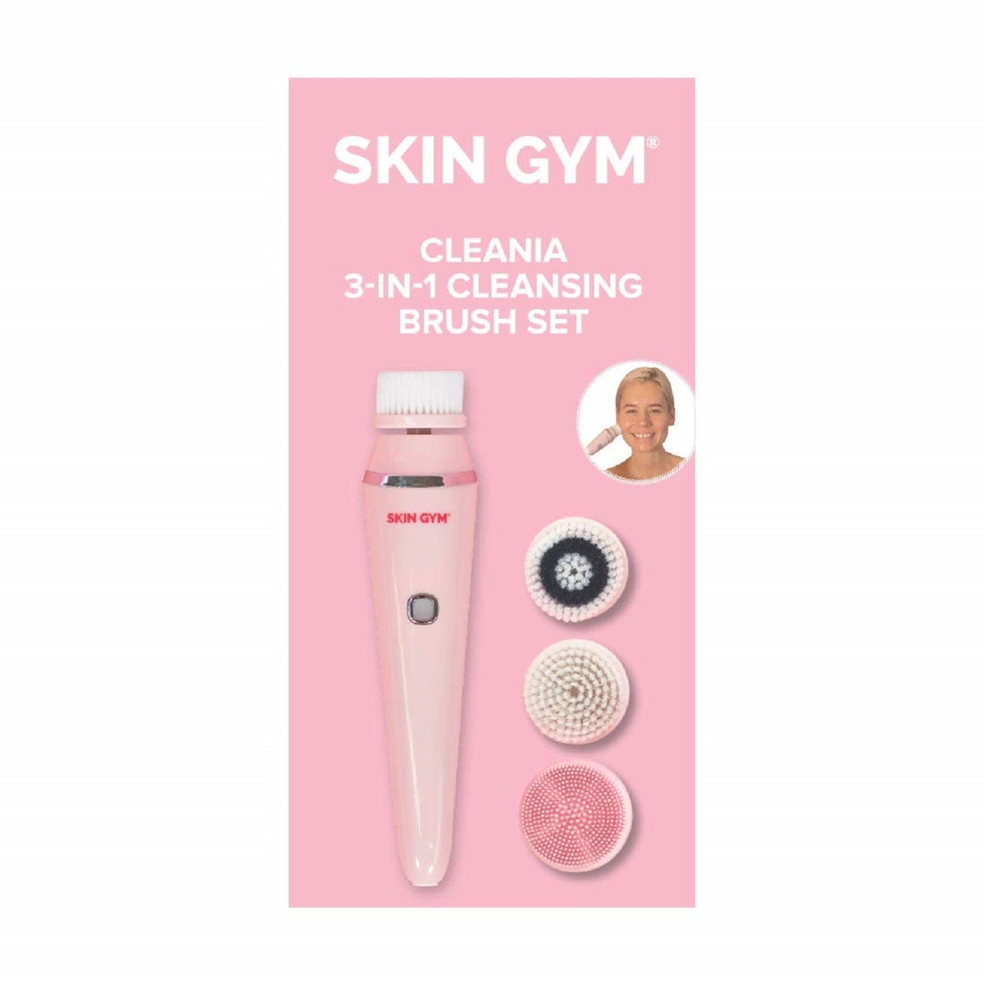 Skin Gym Beauty Skin Gym Ultrasonic Cleania Brush Set