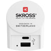 SKROSS Electronics SKROSS Euro USB Charger - 1xType C / 1x Type A