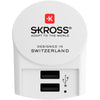 SKROSS Electronics SKROSS Euro USB Charger V1/2xUSB