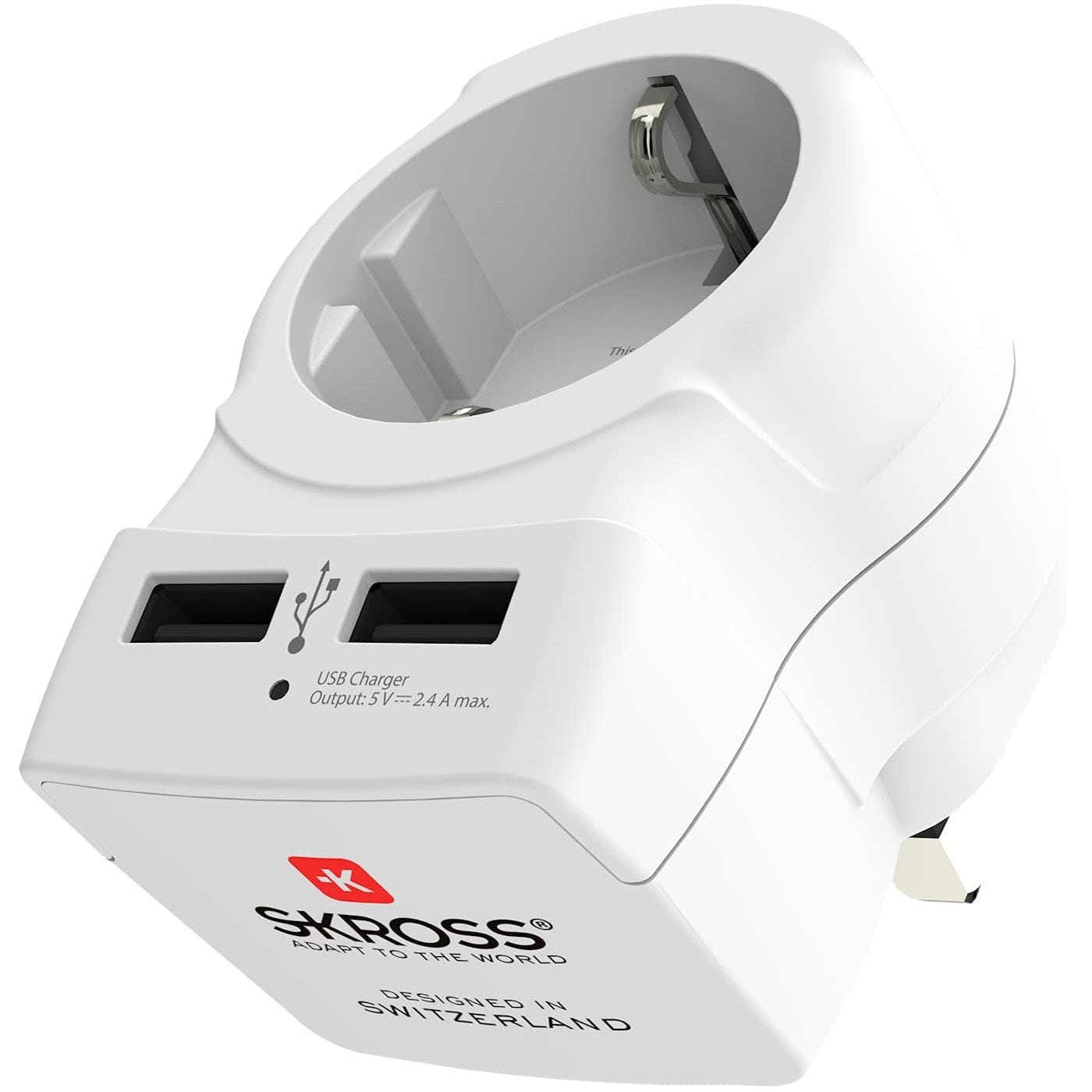 SKROSS Electronics SKROSS Europe To UK USB Adapter