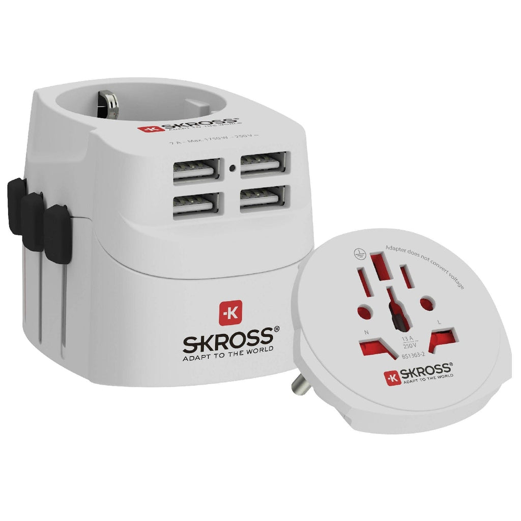 SKROSS Electronics SKROSS Pro Light USB (4xA) - World