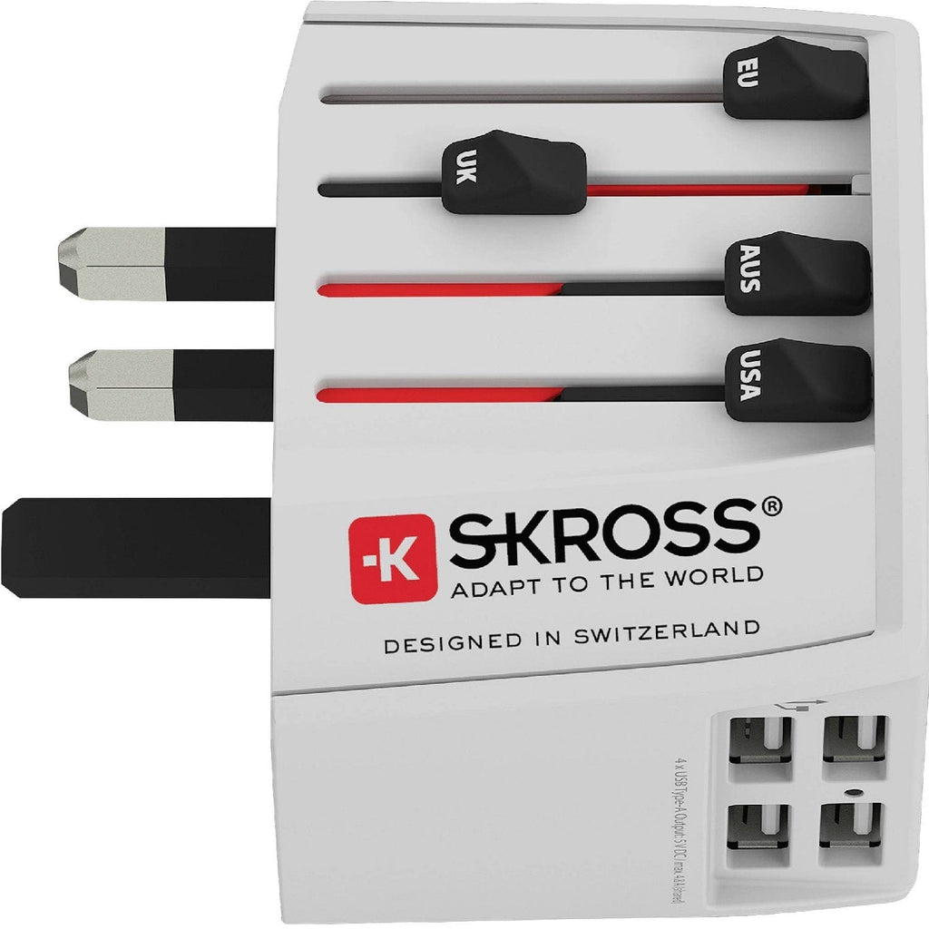 SKROSS Electronics SKROSS World Adapter MUV USB (4XA)