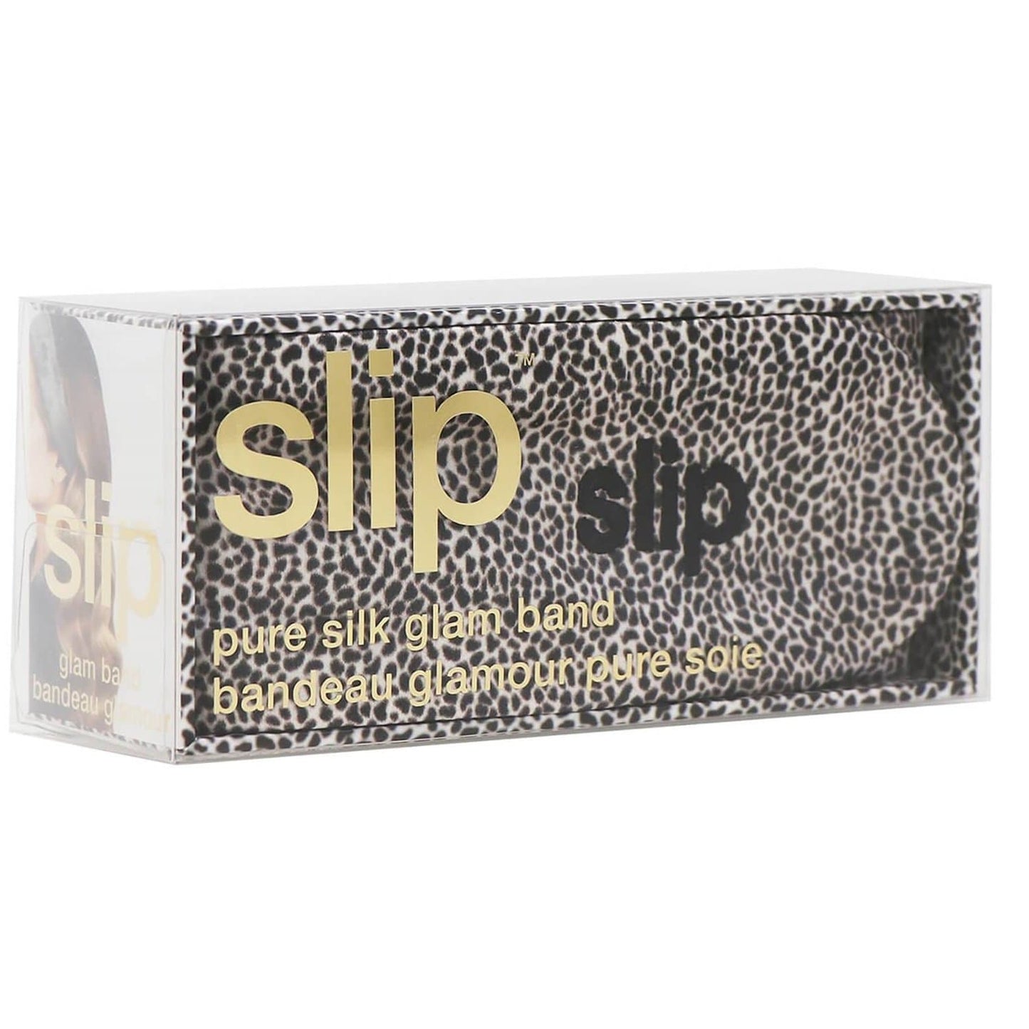 Slip Beauty Slip Pure Silk Glam Band - Leopard