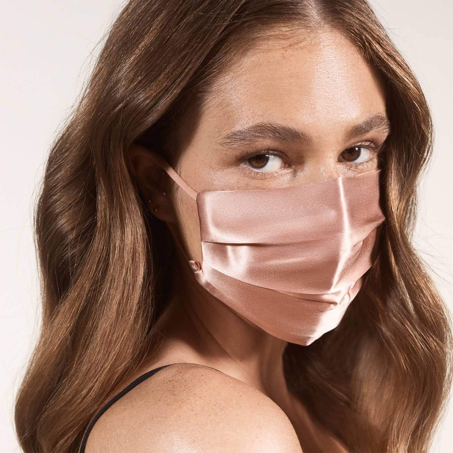 Slip Beauty Slip Reusable Face Covering- Rose Gold