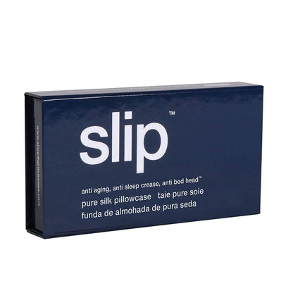 Slip Beauty Slip Silk Pillowcase King- Navy Blue