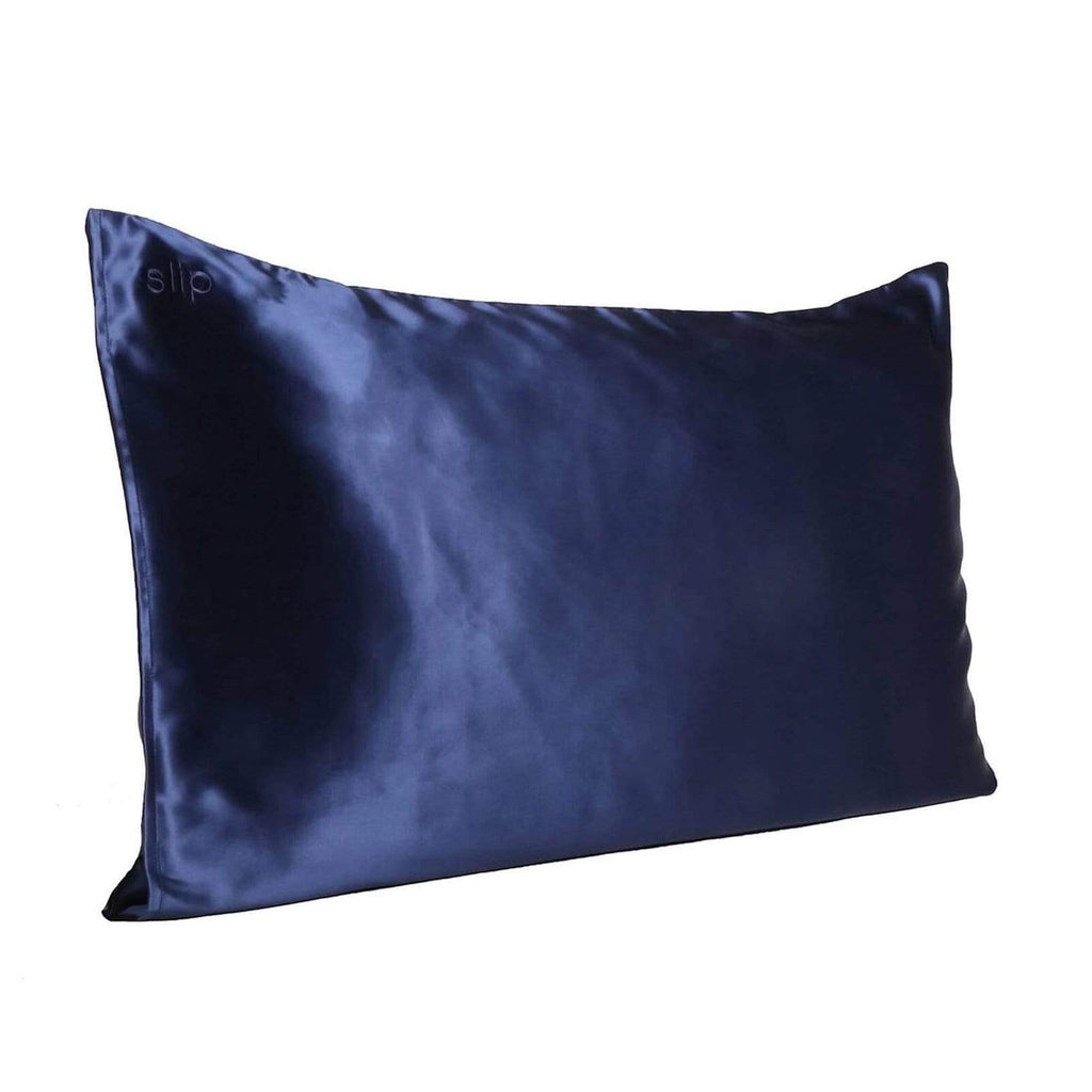 Slip Beauty Slip Silk Pillowcase King- Navy Blue