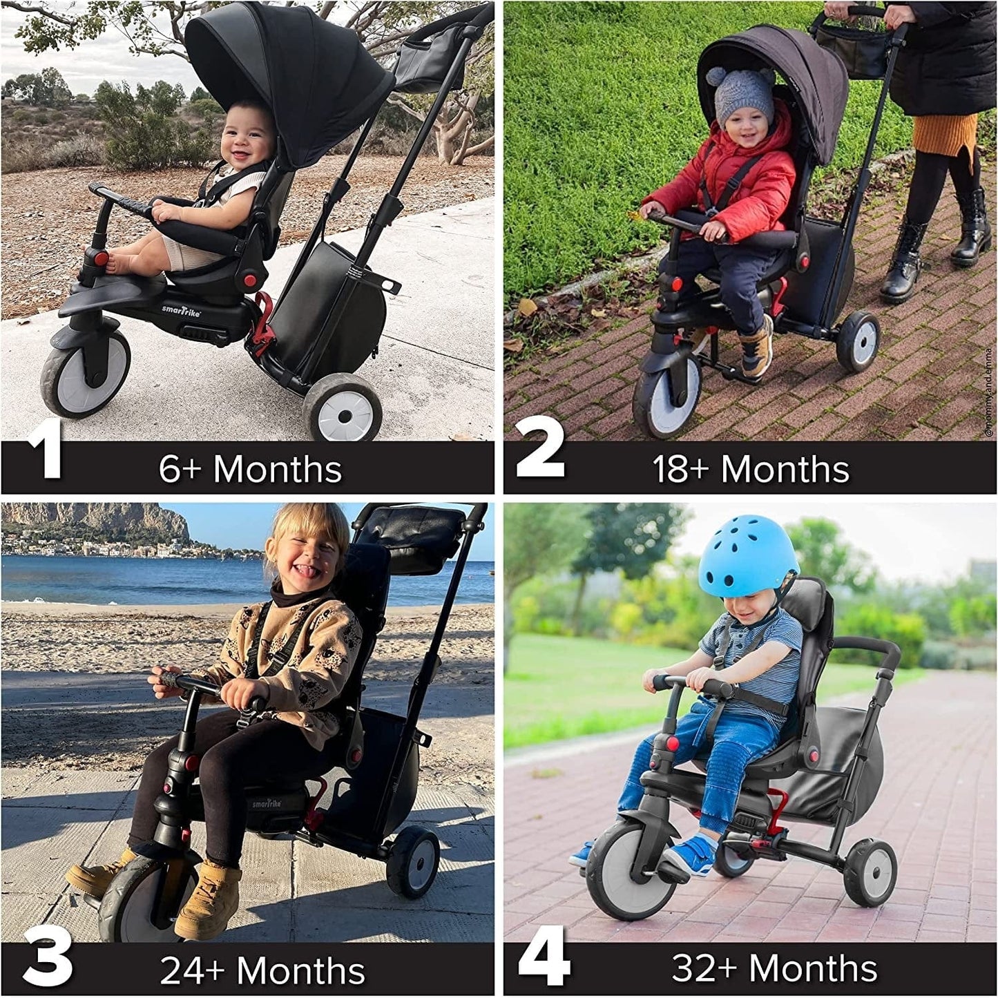 SmarTrike Babies SmarTrike STR 7 Urban Black