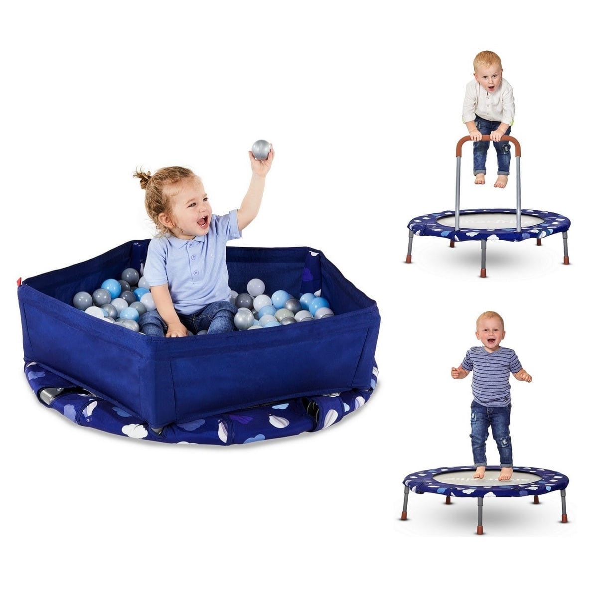 SmarTrike Outdoor SmarTrike Activity Center 3 In 1 Trampoline Dark Blue