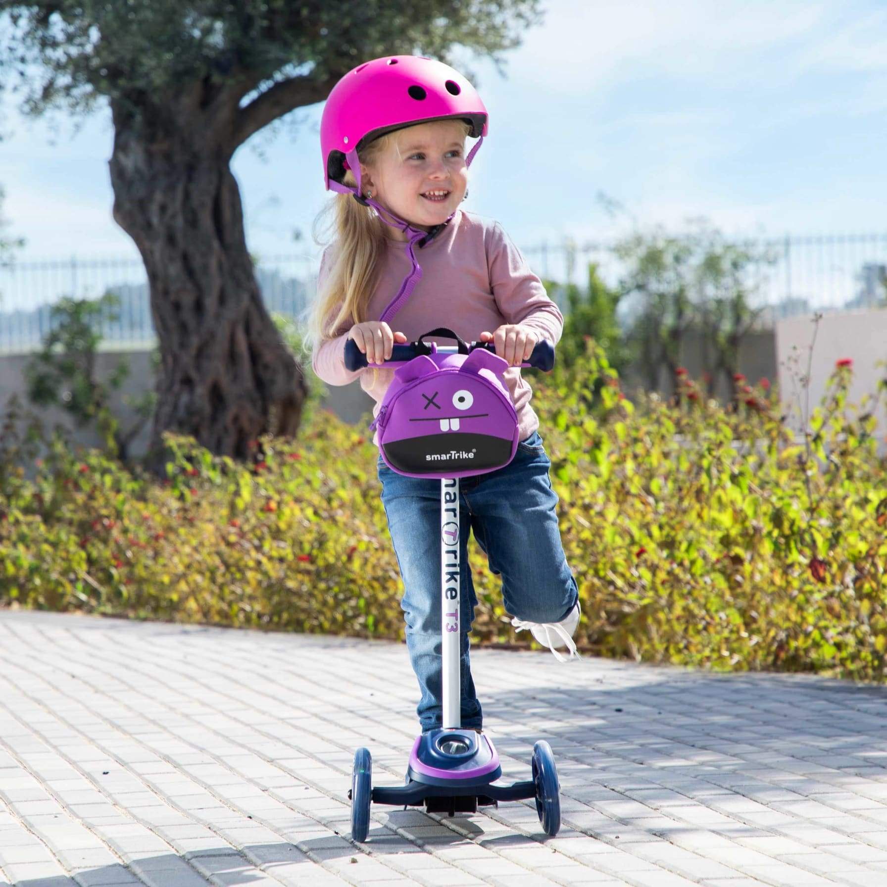 Smartstrike Babies Smartstrike T Scooter  T3 Purple