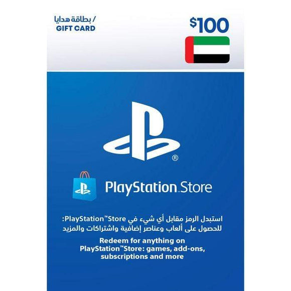Sony Gift Cards PlayStation Network Card $100 (UAE)