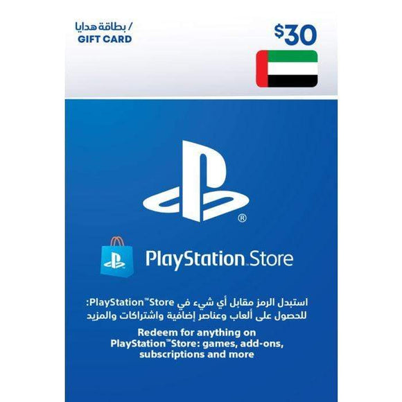 Sony Gift Cards PlayStation Network Card $30 (UAE)