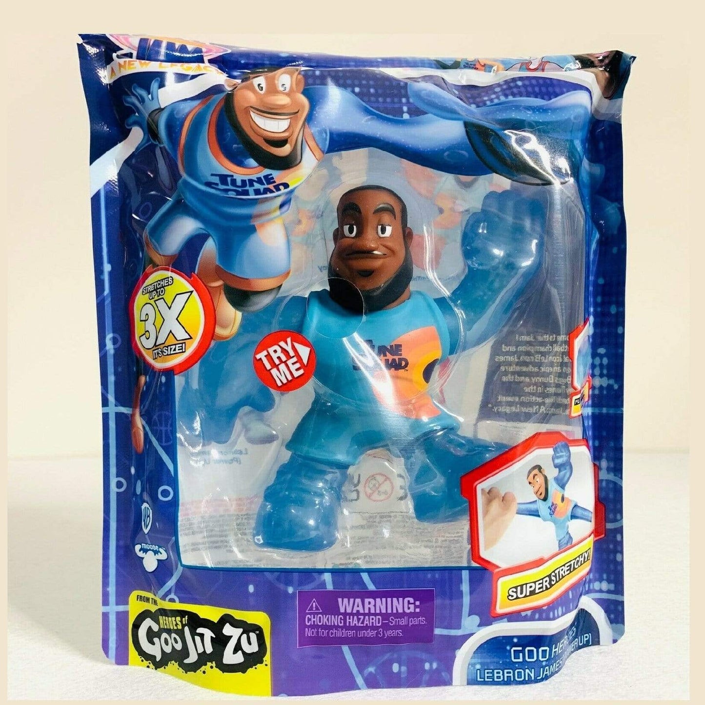 Space Jam Toys Space Jam S1 5" Strtchy Hero Excl - Lebron Power Up