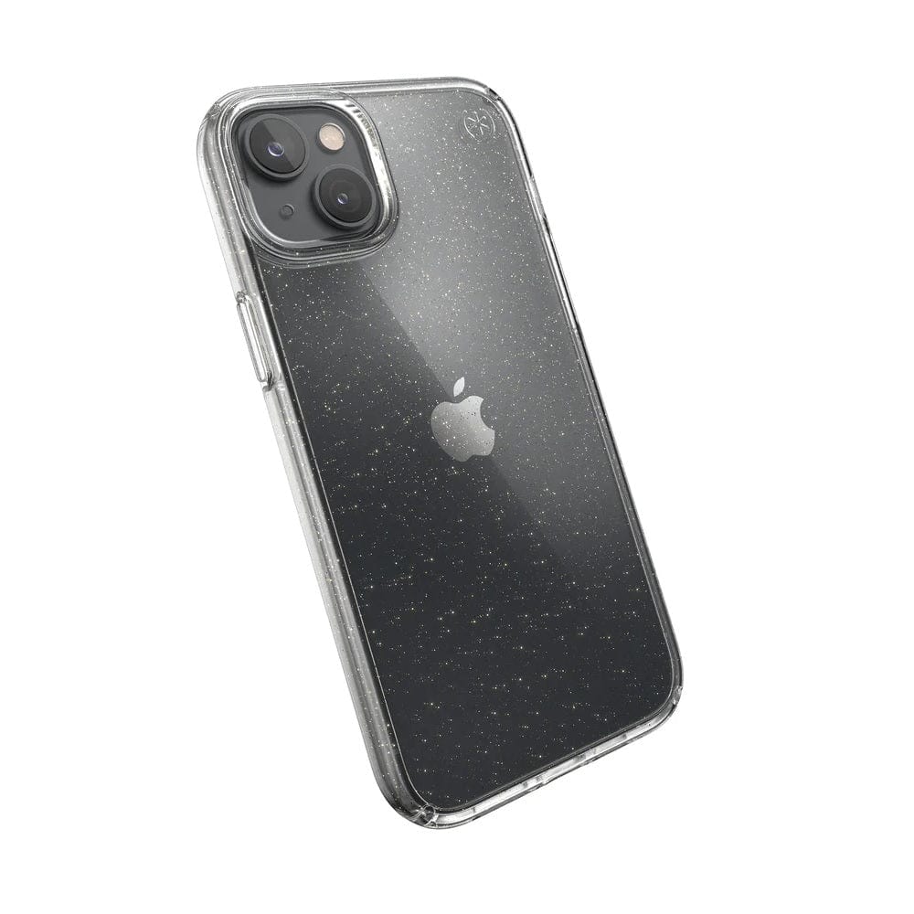 Speck Electronics Speck IPhone 14 Max Presidio Perfect Clear Glitter (Clear/Clear W/Gold Glitter)