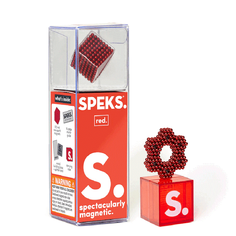 Speks Toys Speks Solid Red Magnet