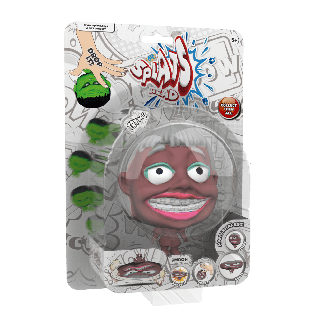 Splats Head Toys Splats Head Launch Part 1 Series 11cm - Smoon