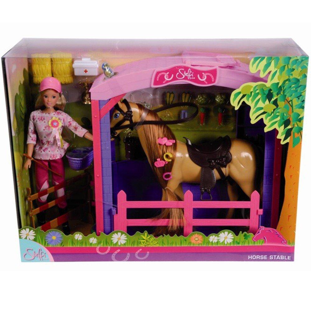 Steffi Love Toys Simba - Steffi Love "Horse Stable" With Doll