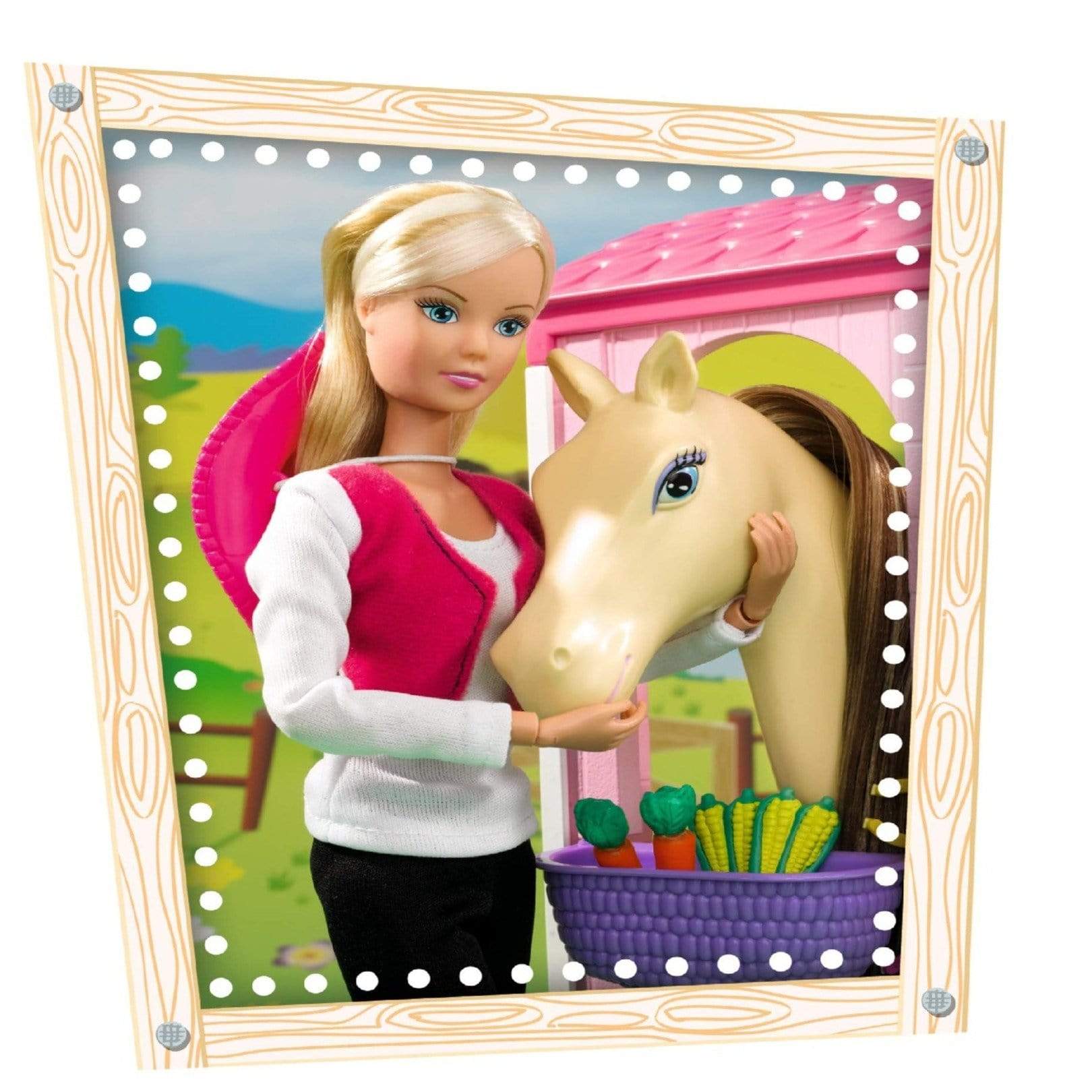Steffi Love Toys Simba - Steffi Love "Horse Stable" With Doll