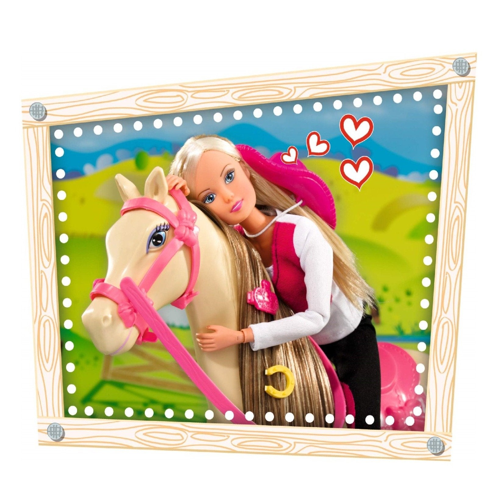 Steffi Love Toys Simba - Steffi Love "Horse Stable" With Doll