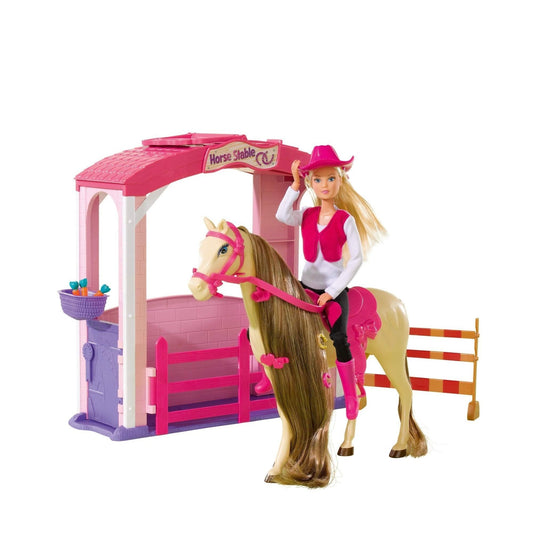 Steffi Love Toys Simba - Steffi Love "Horse Stable" With Doll