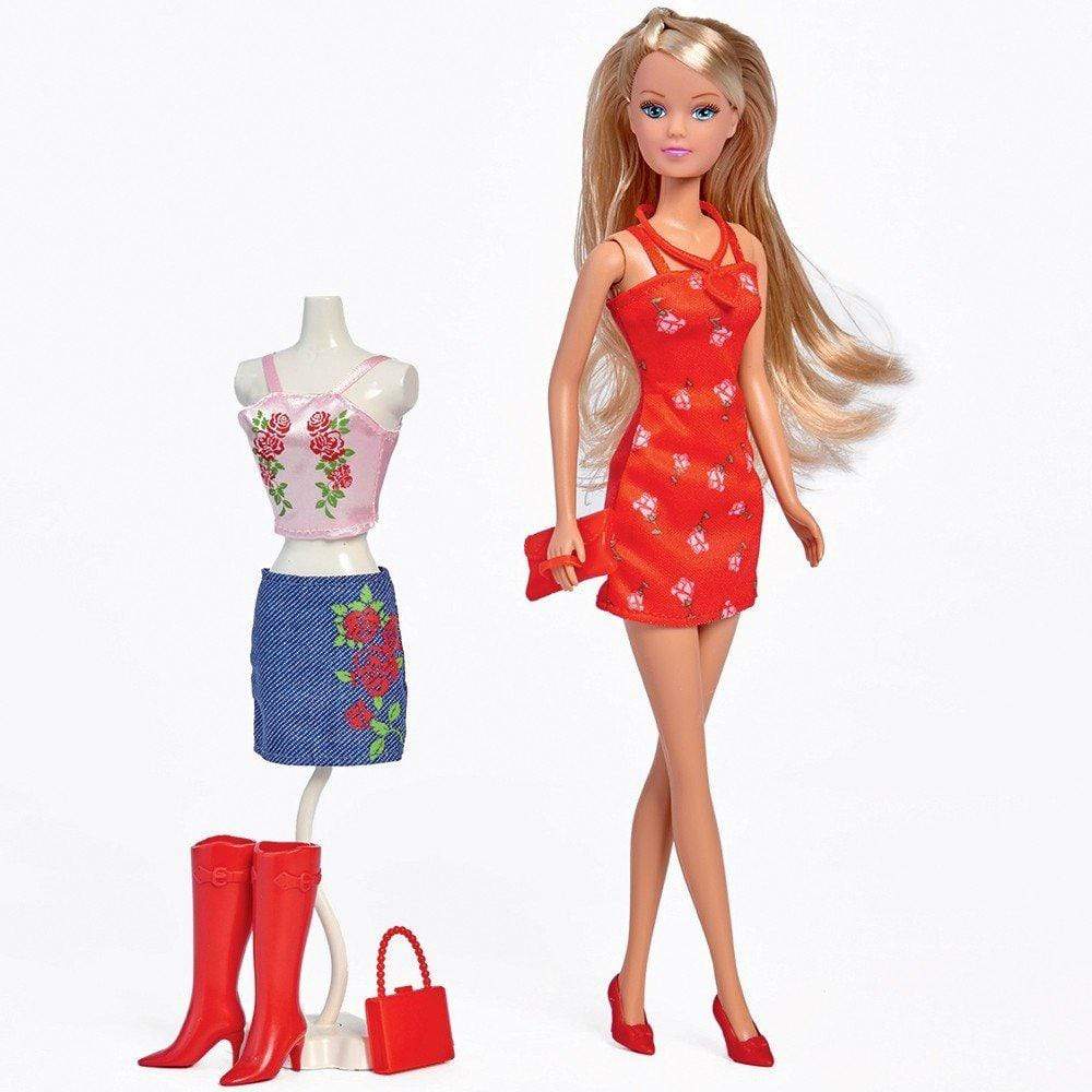Simba Steffi Love Leo Fashion – Bambola 29 Cm Con Vestito Leopardato E Accessori Alla Moda