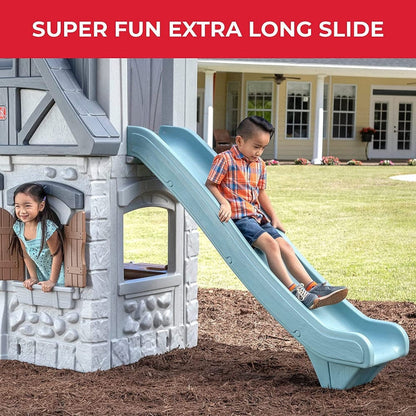 Step2 Outdoor Step2 Enchanting Adventures 2-Story Playhouse & Slide