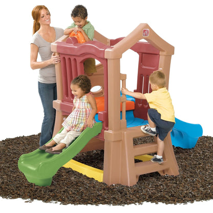 Step2 Outdoor Step2 Play Up Double Slide Climber
