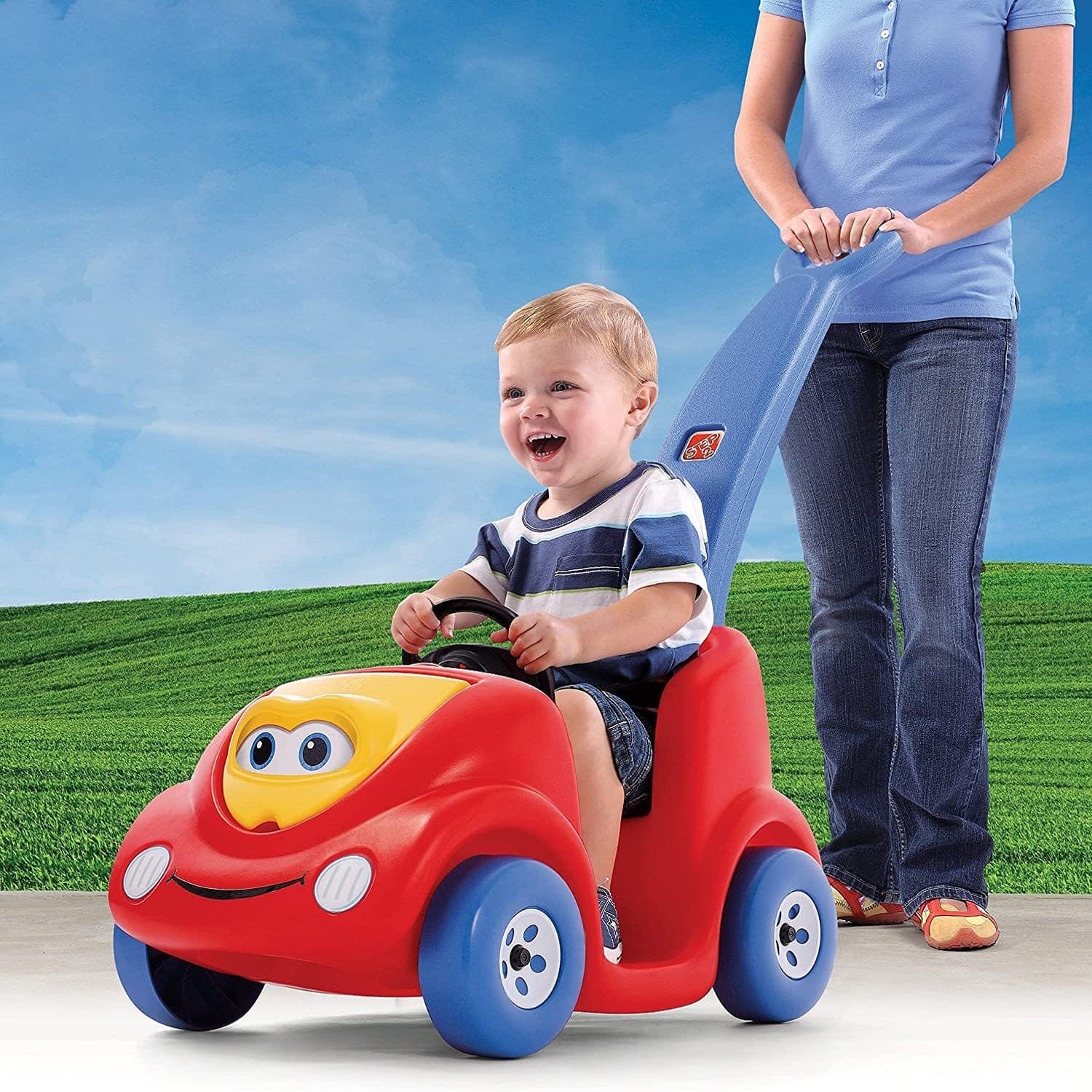 Step2 Outdoor Step2 Push Around Buggy Red and Blue