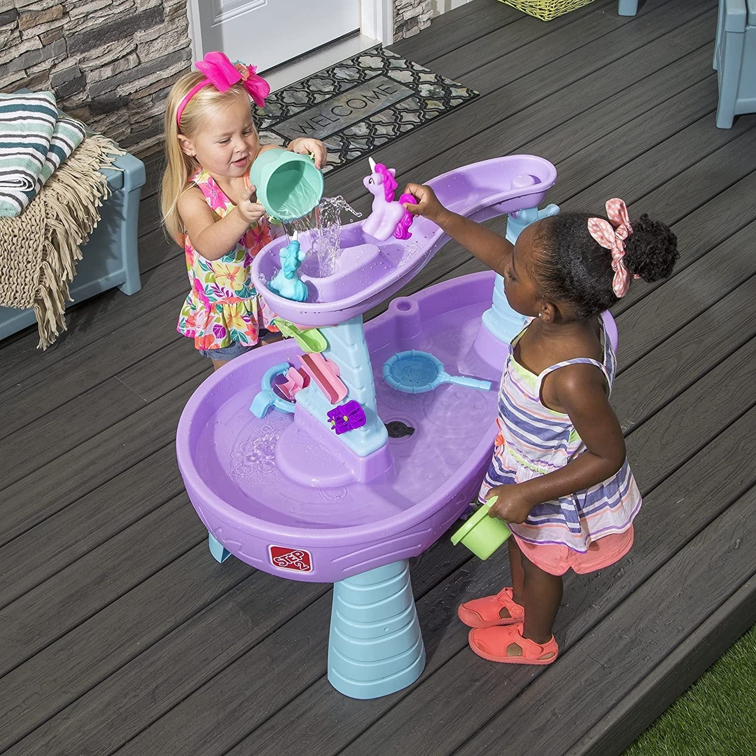 Step2 Outdoor Step2 Rain Showers & Unicorn Water Table