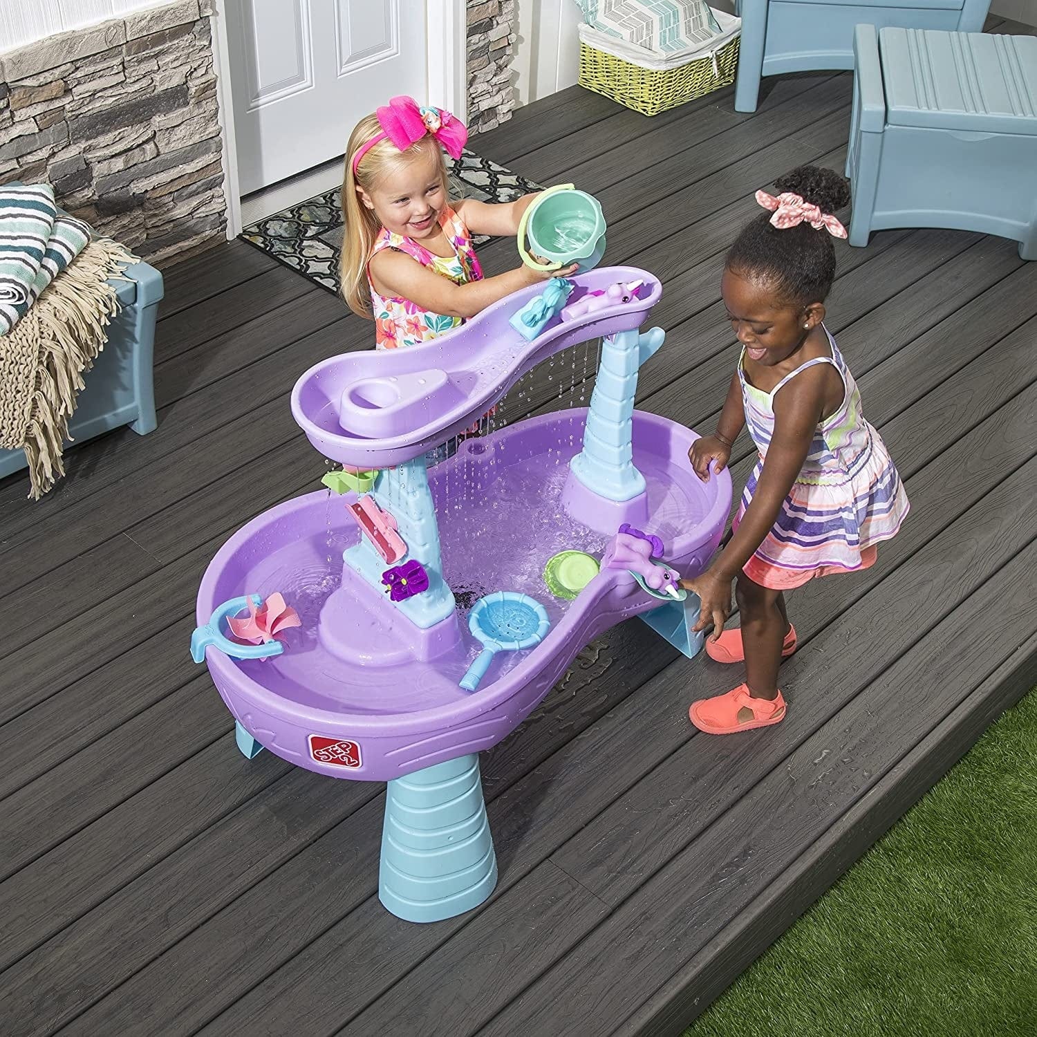 Step2 Outdoor Step2 Rain Showers & Unicorn Water Table