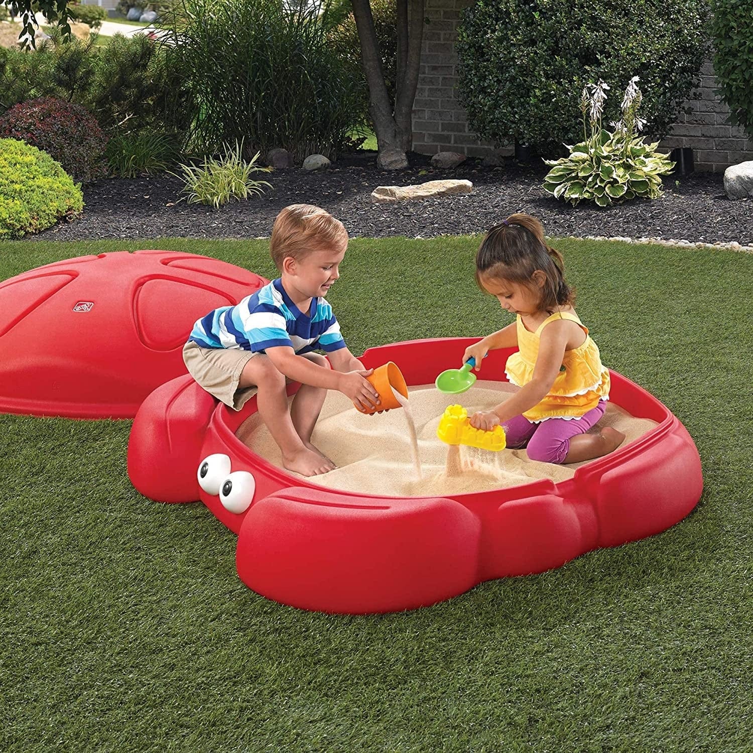 Step2 Outdoor Step2- Wagon Crabbie Sandbox (Red)