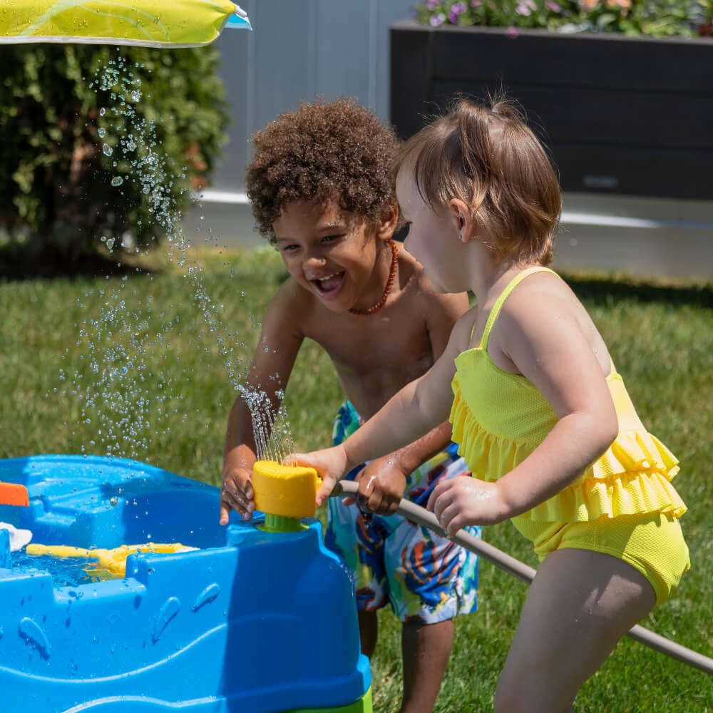 Step2 Outdoor Step2 Waterpark Wonders Two-Tier Water Table