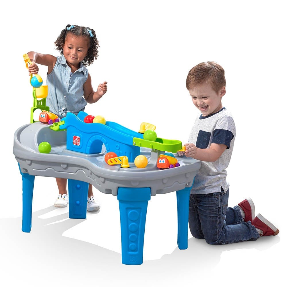 Step2 Toys Step2 Ball Buddies Truckin & Rollin Play Table - Blue & Grey