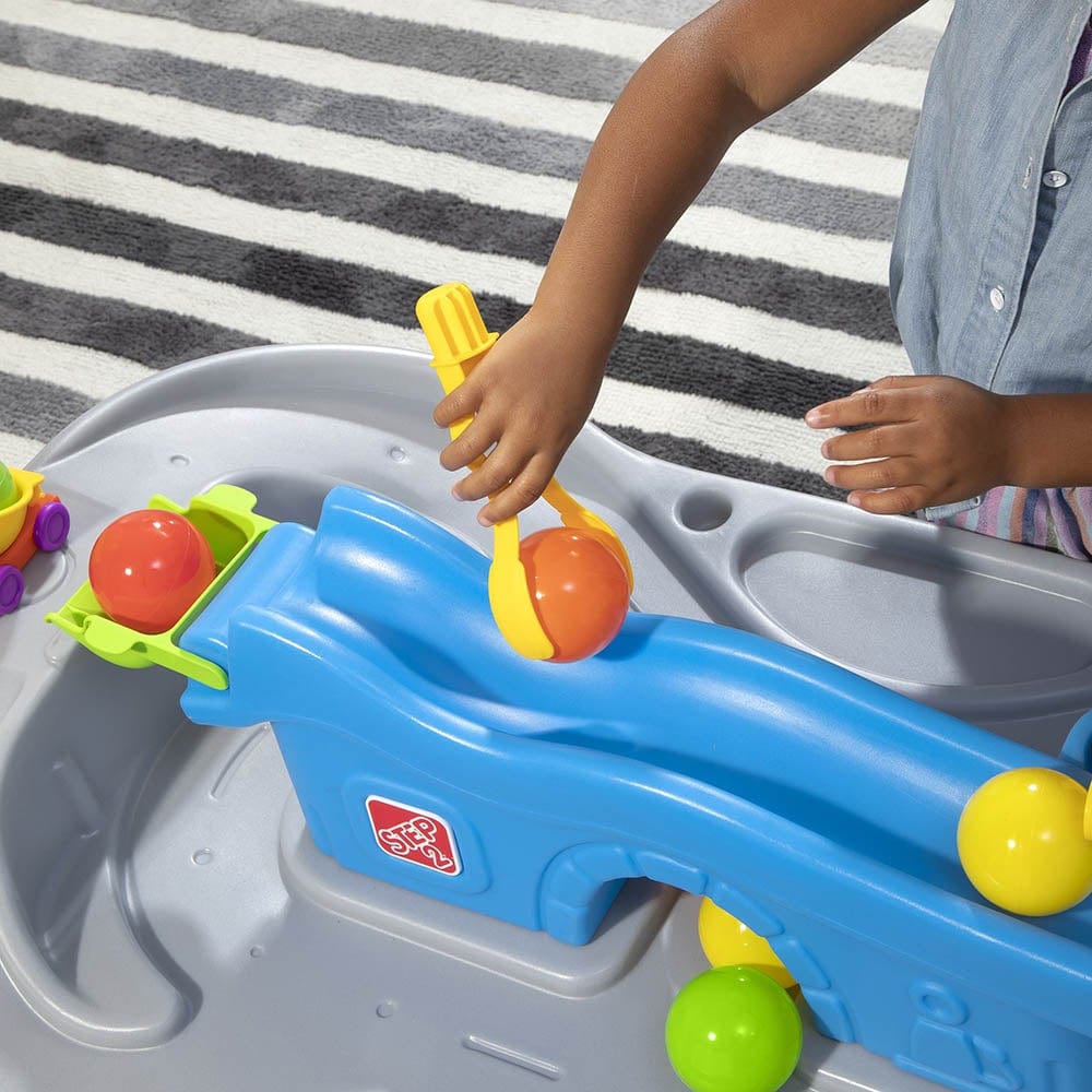 Step2 Toys Step2 Ball Buddies Truckin & Rollin Play Table - Blue & Grey