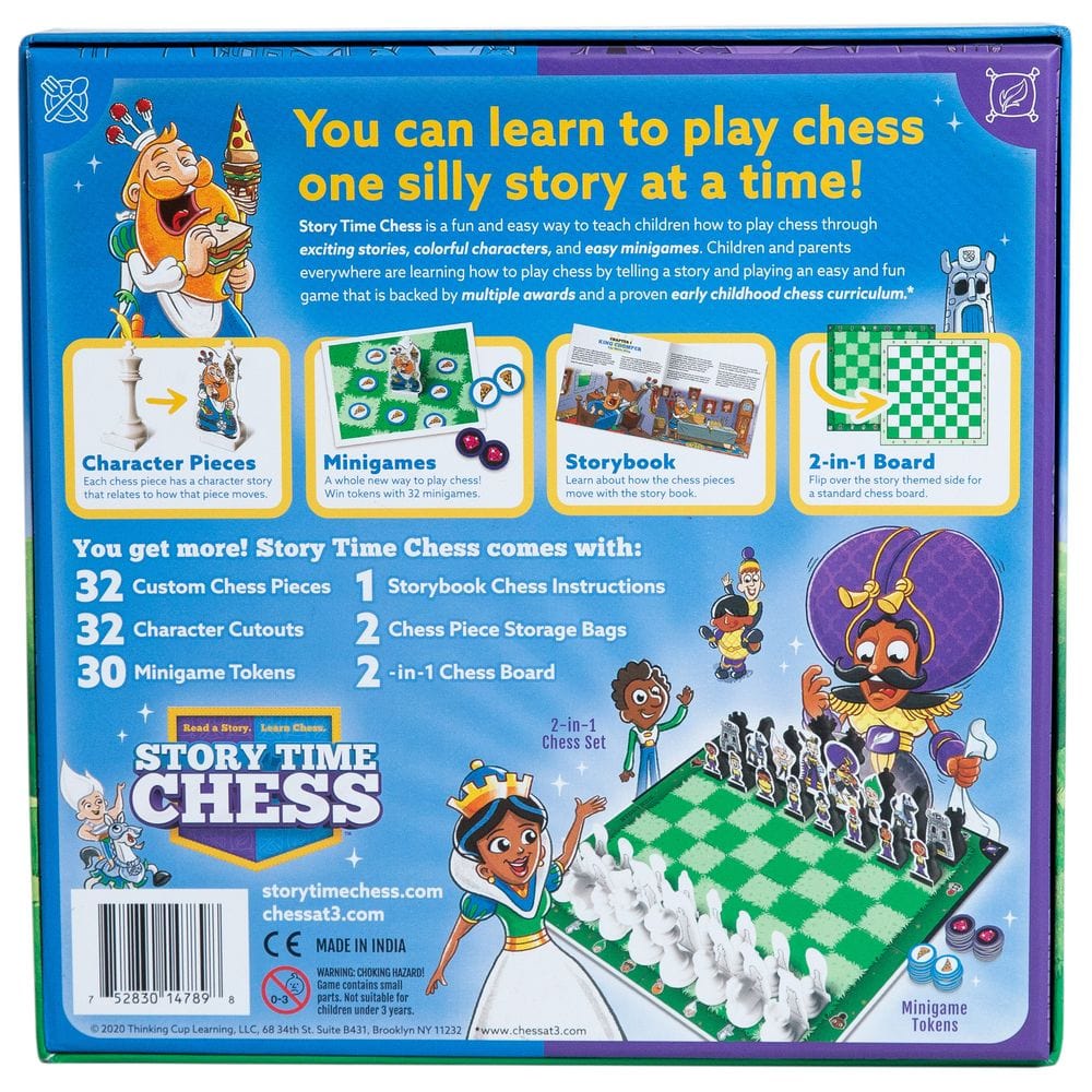 Story Time Chess Toys Story Book Chess The Chess Board Game