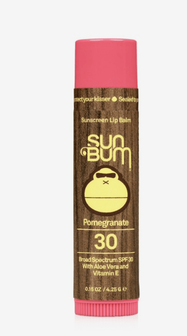 Sun Bum SPF 30 Pomegranate Lip Balm