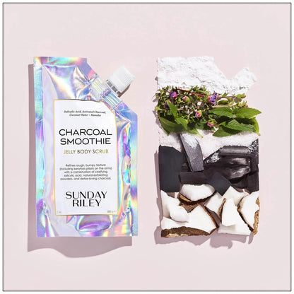 SUNDAY RILEY Beauty SUNDAY RILEY Charcoal Smoothie Jelly Body Scrub 200g