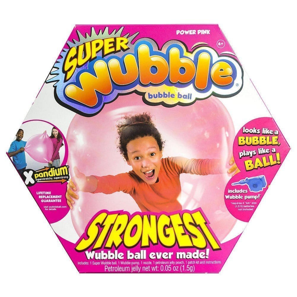 Super Wubble Toys Super Wubble Bubble Ball Power Pink