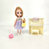 Sweet Annie Toys Sweet Annie 6.5" Doll Piano Playset