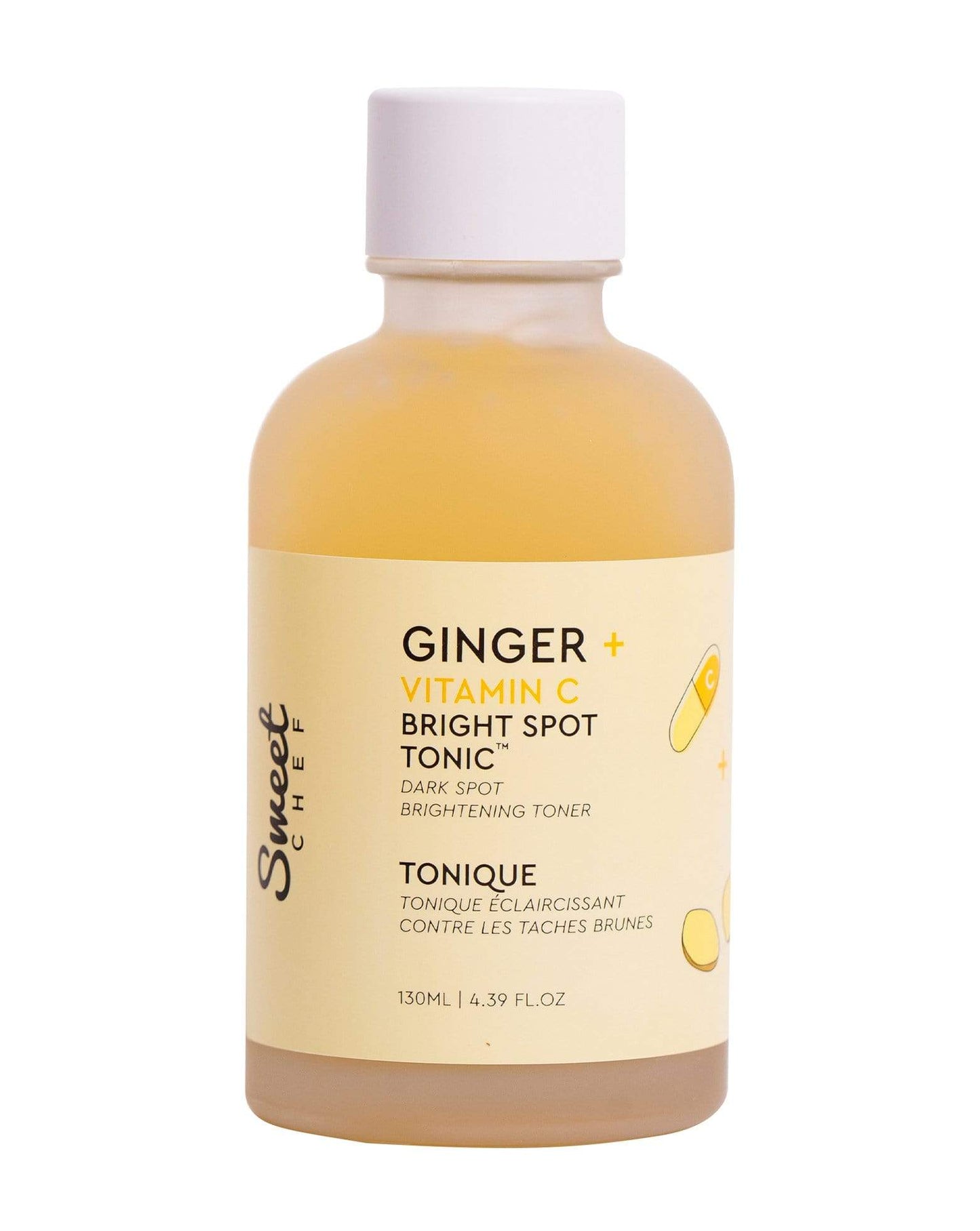 Sweet Chef Beauty SWEET CHEF  Ginger + Vitamin C Bright Spot Tonic 130ml