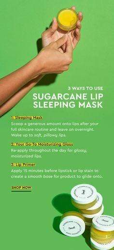 Sweet Chef Beauty SWEET CHEF  Sugarcane + Vitamin E Lip Sleeping Mask 12g
