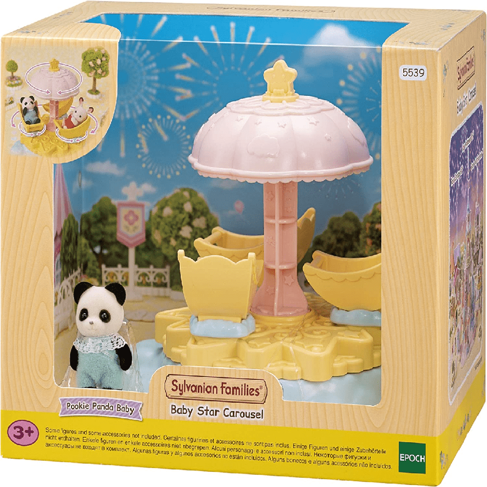 Sylvanian Families Dollhouse Accessories Sylvanian Families Baby Star Carousel