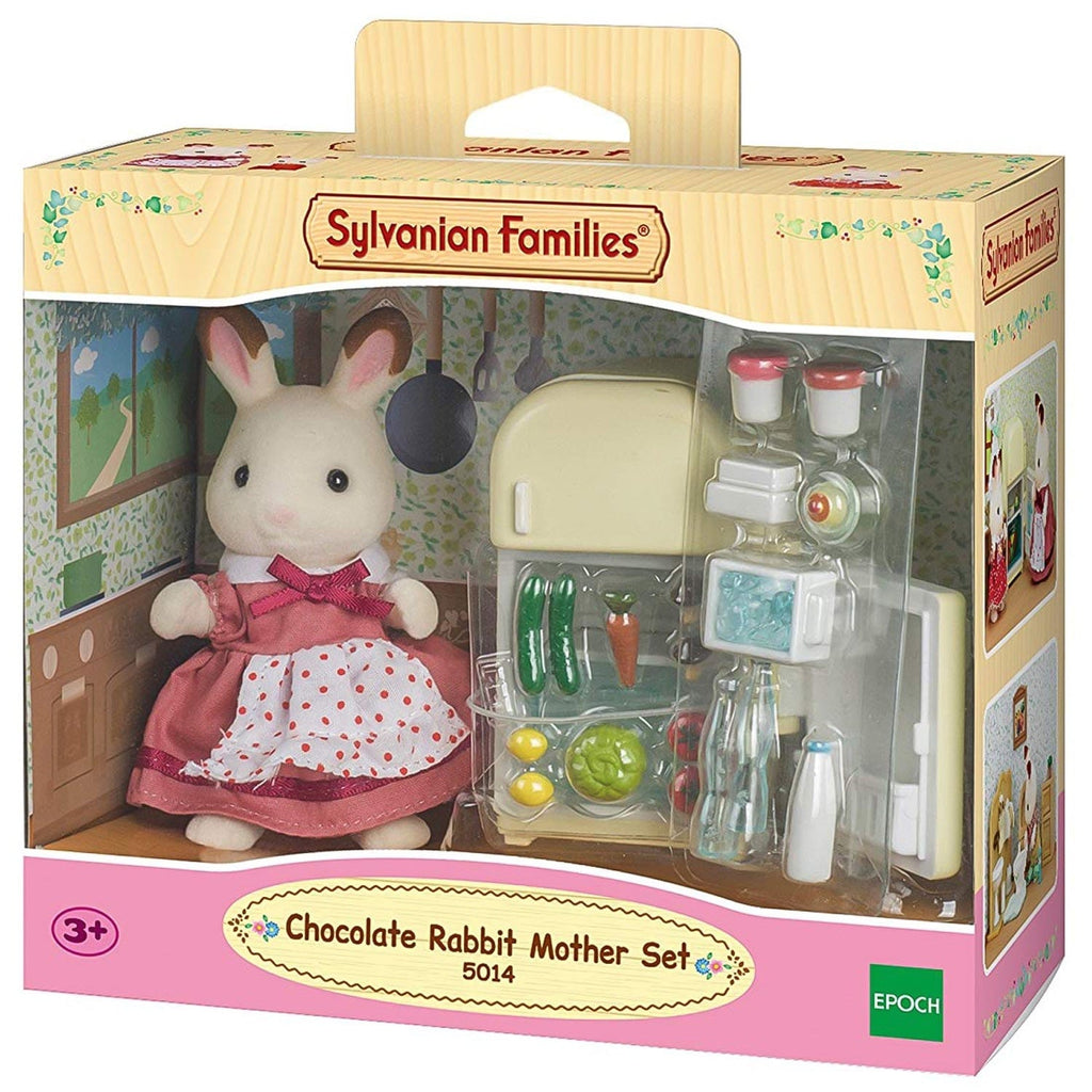Sylvanian Families Dollhouse Accessories Sylvanian Families Chocolate Rabbit Mother Set