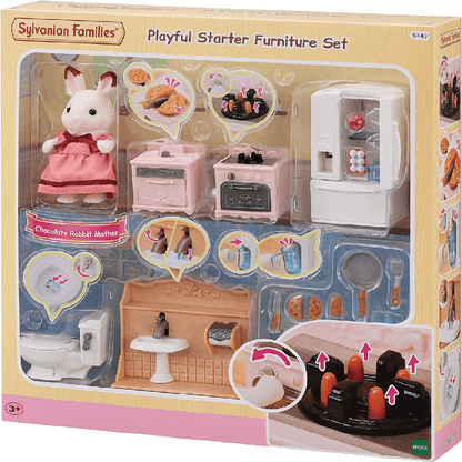 Sylvanian Families Dollhouse Accessories Sylvanian Families Playful Starter Funiture Set