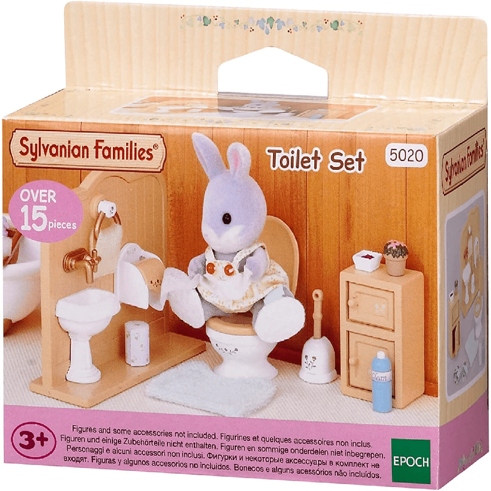 Sylvanian Families Dollhouse Accessories Sylvanian Toilet Set
