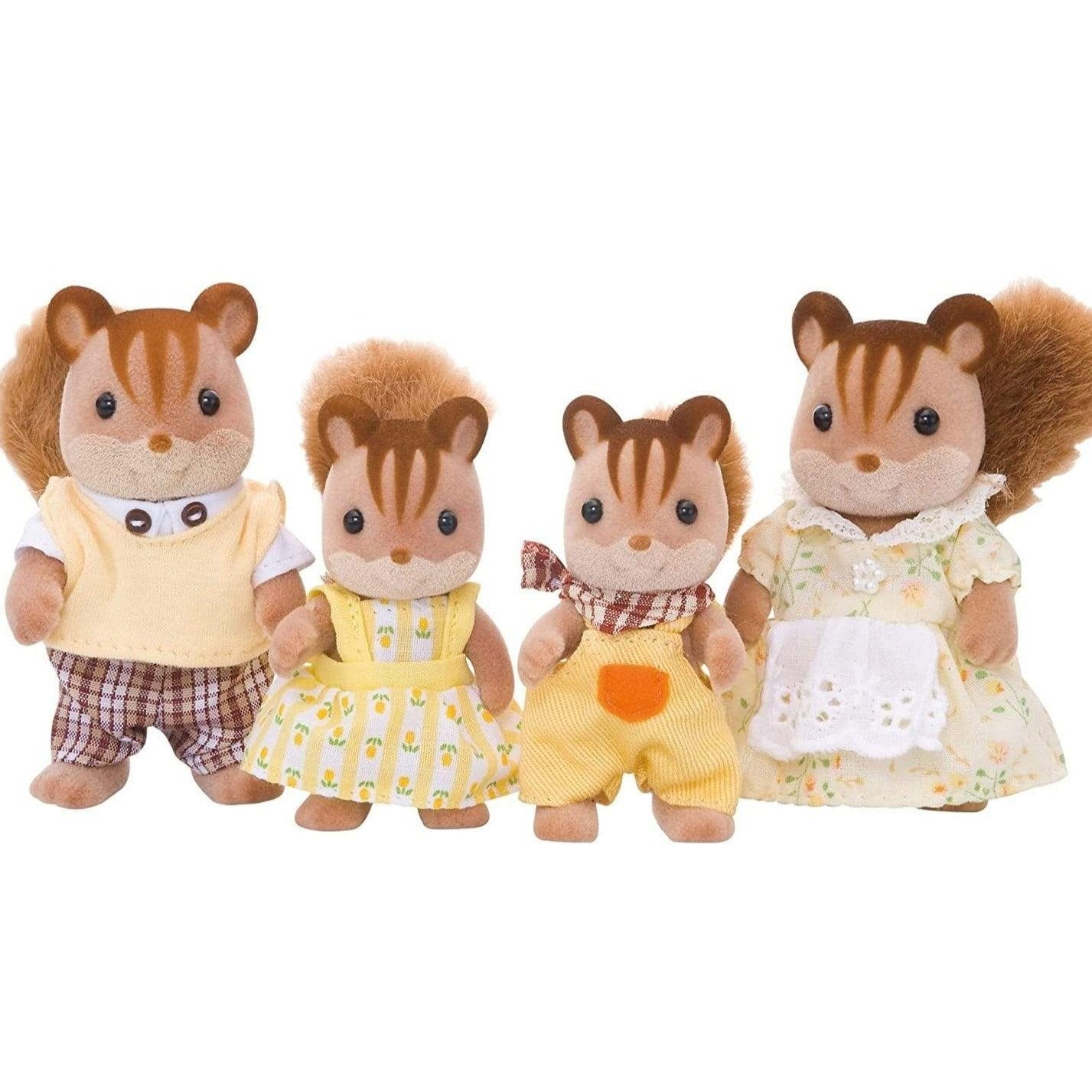 Sylvanian Families Toys Sylanian Walnut Squirrel Family
