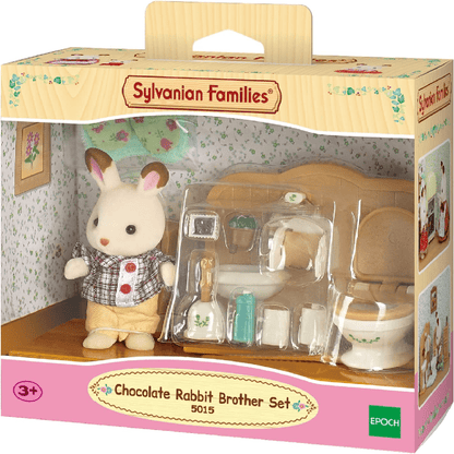 Sylvanian Families Toys Sylvanian Chocolate Rabbit Brother Set