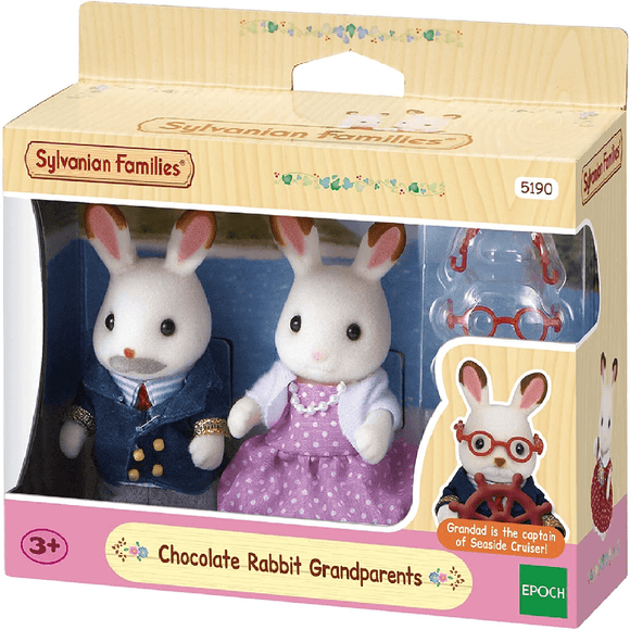 Sylvanian Families Toys Sylvanian Chocolate Rabbit Grandparents