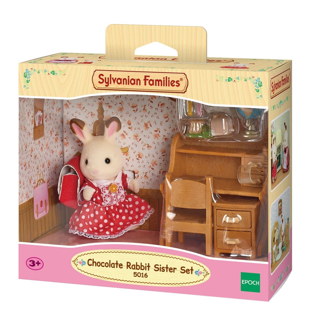 Sylvanian Families Toys Sylvanian Chocolate Rabbit Sister Set